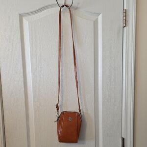 Brown Leather Crossbody Bag